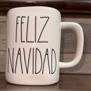 Super Cute 🥰 FELIZ NAVIDAD Mug Coffee Cup by Rae Dunn by Magenta - NEW